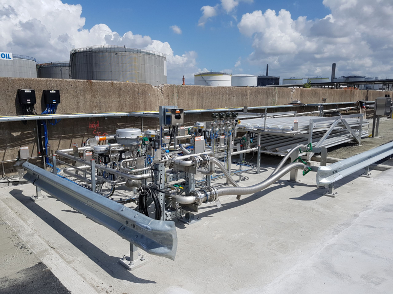 LNG-bunkringssystem